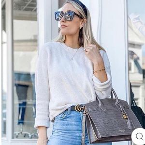 TEDDY BLAKE Kate croco 12”-grey